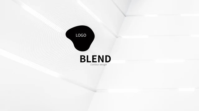 Blend Contour Presentation Template