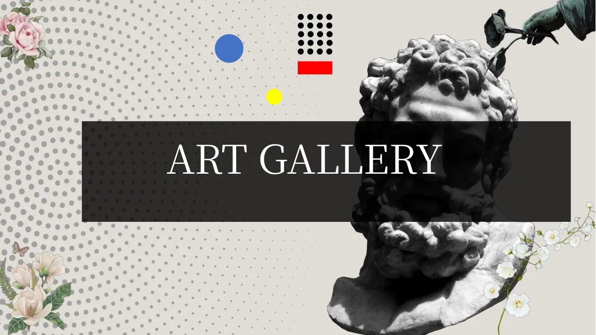 Classical Sculpture Gallery Presentation Template — Slide 1 of 23