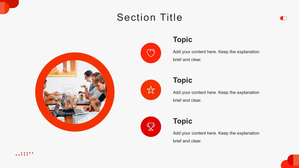 Educational Presentation Examples Coral Rounded Education Training Presentation Template