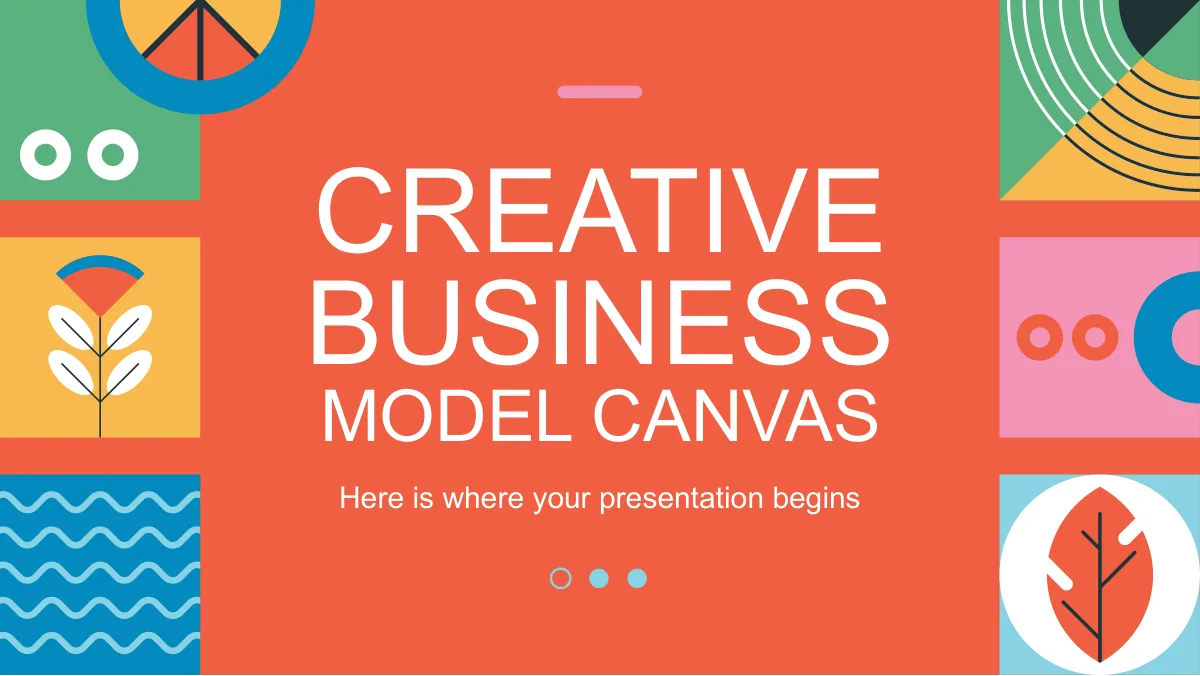 Creative Business Canvas Presentation Template — Slide 1 of 41