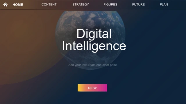 Präsentationsvorlage Digitale Intelligenz