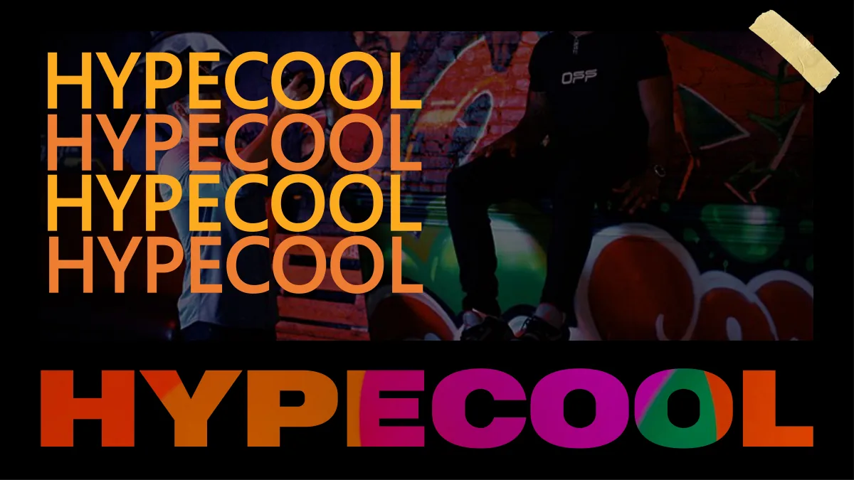 Hypecool Presentation Template — Slide 1 of 30