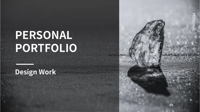 Ice UI Portfolio Presentation Template