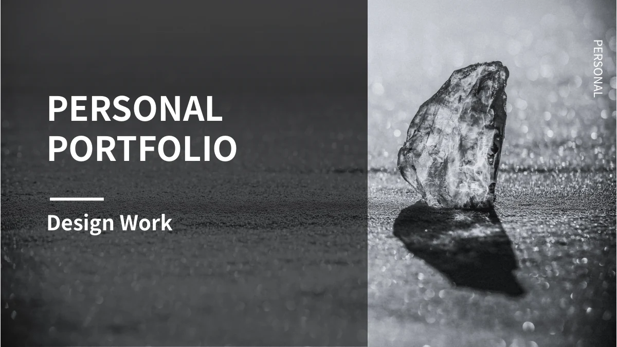 Ice UI Portfolio Presentation Template — Slide 1 of 24
