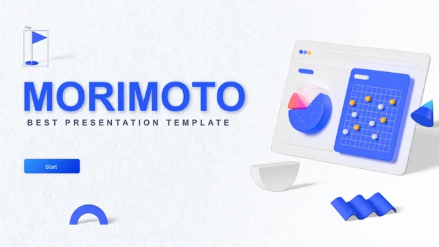 Morimoto 디지털 프레젠테이션 템플릿