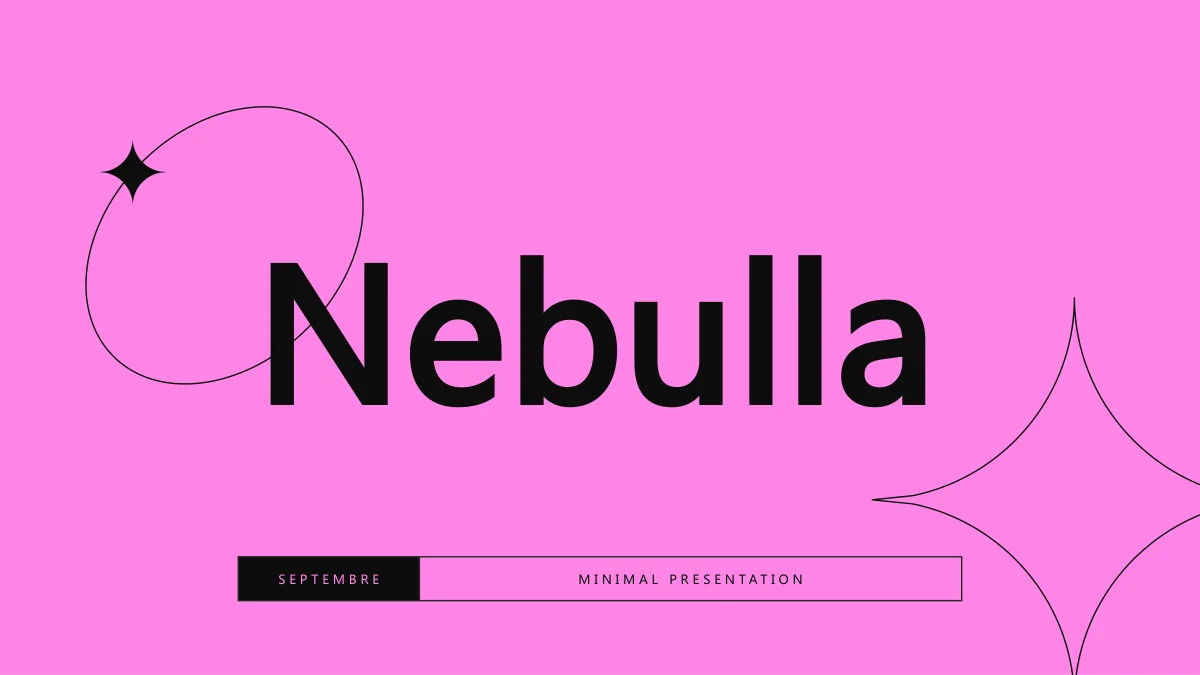 Nebulla Presentation Template — Slide 1 of 35