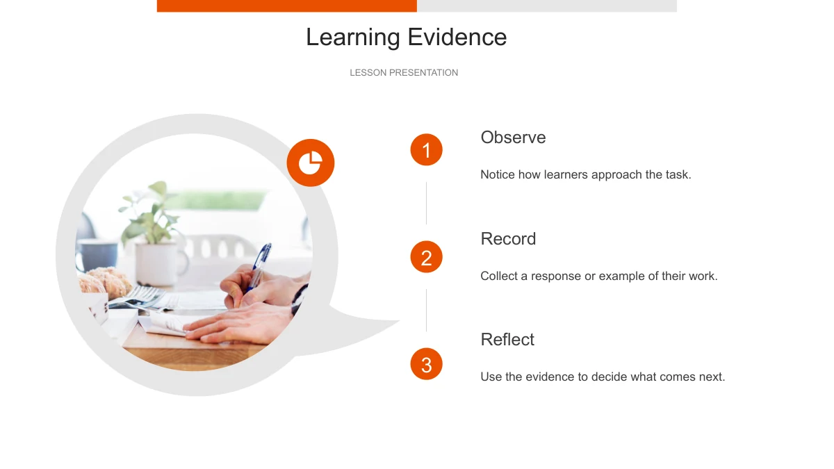 Orange Powerpoint Layout Orange Angles Lesson Presentation Template | English PPTX