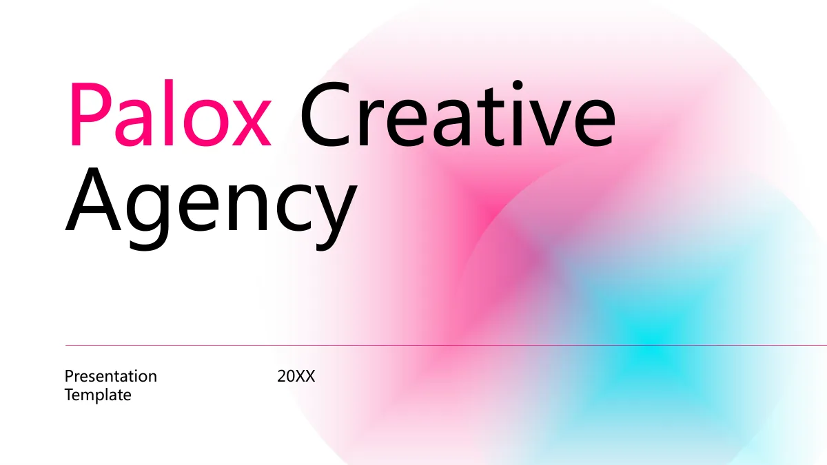 Palox Presentation Template — Slide 1 of 31