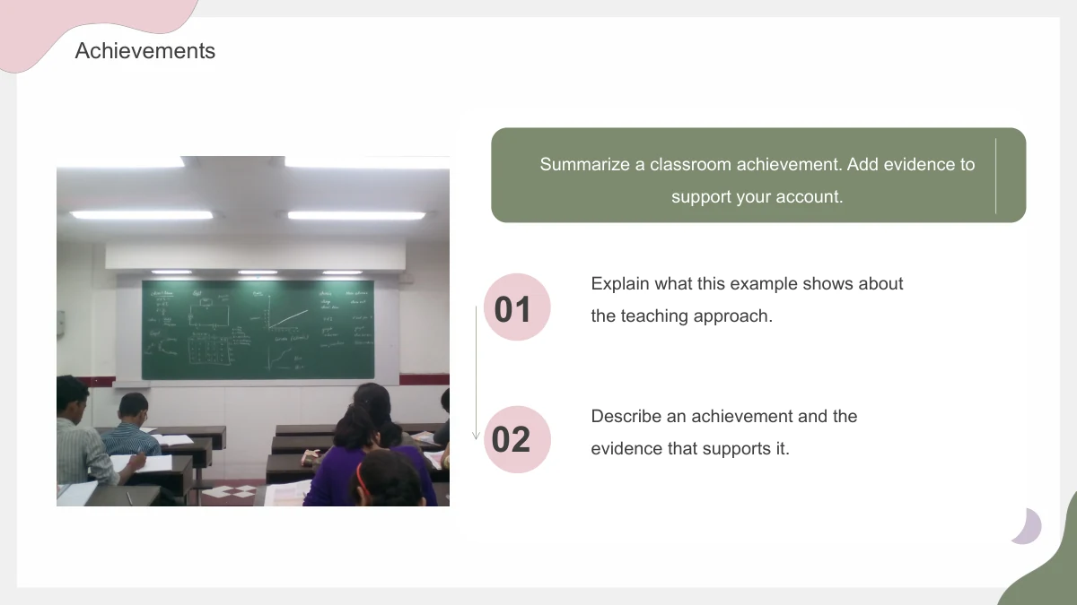 Pastel Fern Teaching Review Presentation Template | PPTX