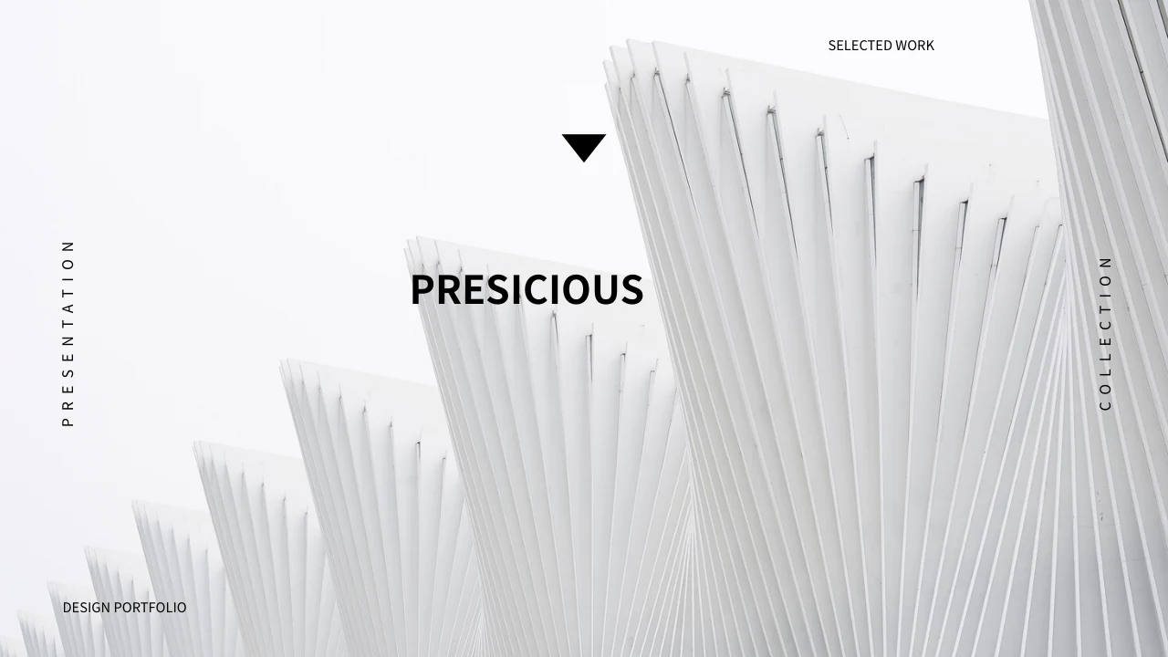 Presicious Presentation Template — Slide 1 of 50