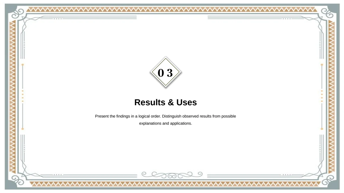 Sage Gold Thesis Defense Presentation Template: Thesis PPTX