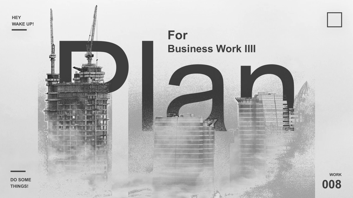 天際線工作計畫簡報模板 — 第 1 / 22 頁