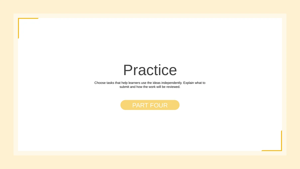 Yellow Slide Background: Soft Yellow Teaching | PPT AI