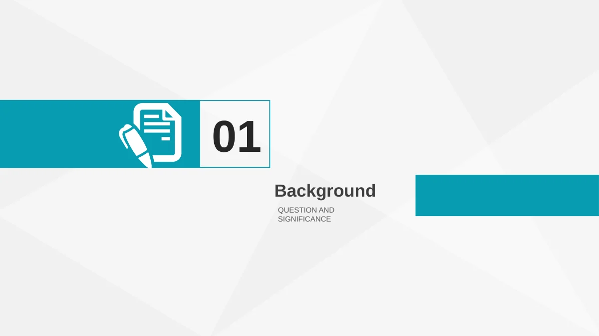 Chapter 01 divider with a document and pencil icon in a teal band.
