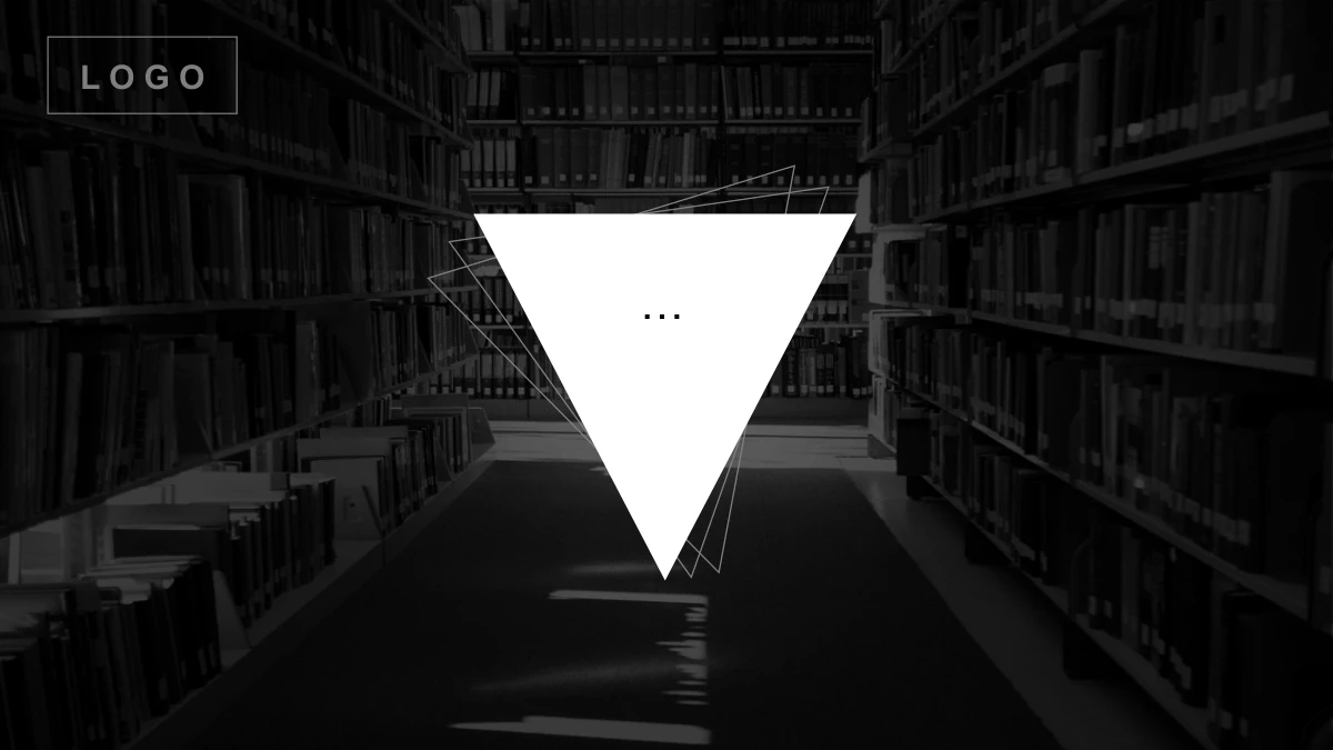 Modèle de présentation Entreprise en triangles — Diapositive 1 sur 27