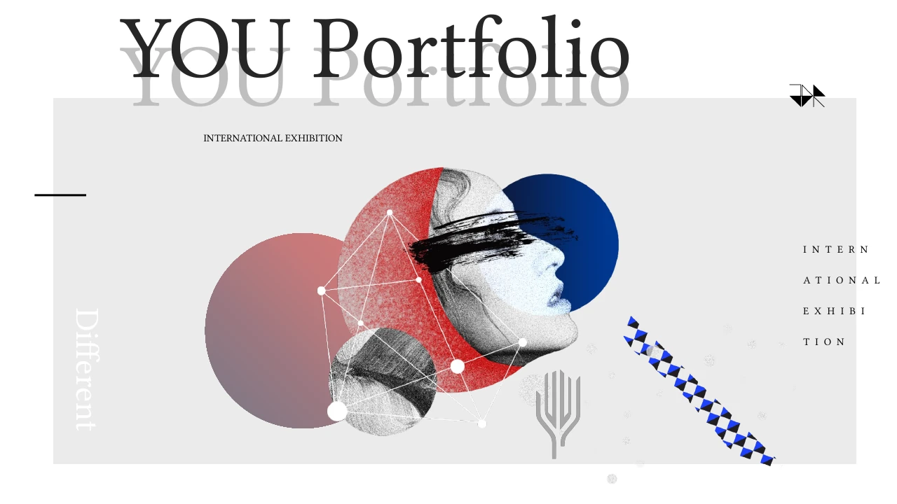 Plantilla de presentación Tu Portafolio — Diapositiva 1 de 15